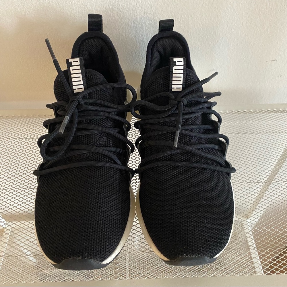 Puma Black Soft Foam NRGY Sneakers - Women's Size 7.5